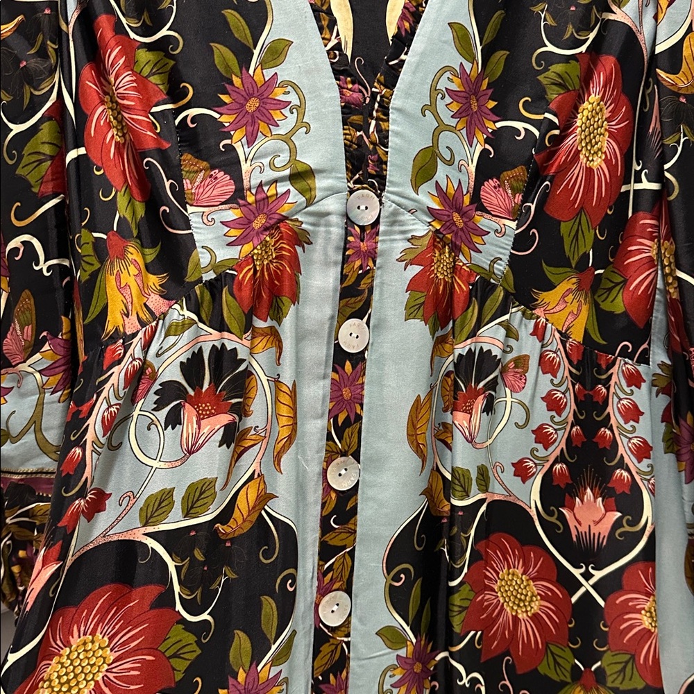 Farm Rio beauty flowy dress size small - Picture 4 of 6